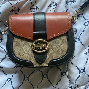 Coach Georgia Saddle Bag